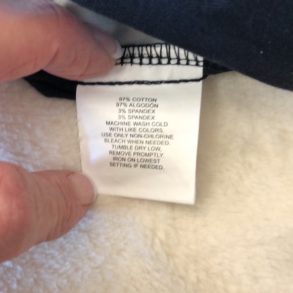 Izod adjust waist navy shorts - Picture 7 of 8